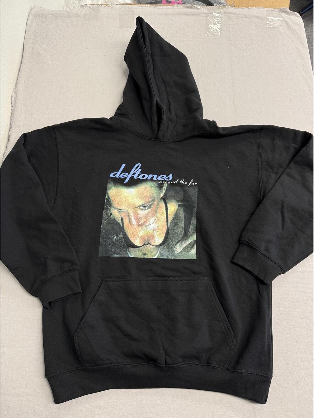 Deftones Hoodie - Around the Fur Album European Import - L - Picture 2 of 6